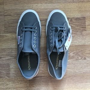 Superga Cotu Classic - Grey- New in Box 41.5/10